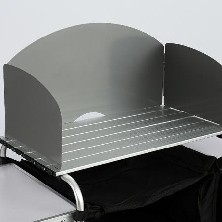 Tavolo pieghevole portatile da campeggio in lega di alluminio multifunzionale IGT, tavolo da cucina mobile, tavolo da pranzo