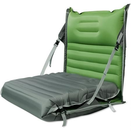 Cuscino per sedia ad aria portatile casual da campeggio con angolo regolabile per esterni, spiaggia, campeggio 