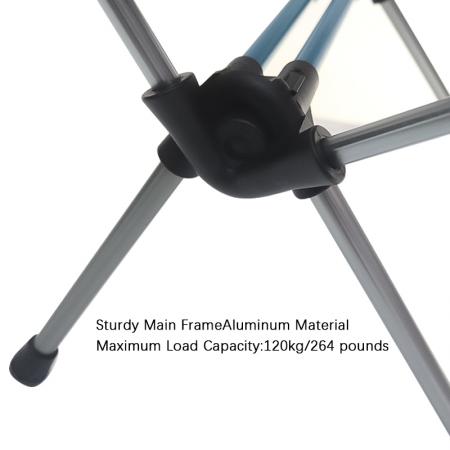 Sedie a sdraio pieghevoli leggere da campeggio, da escursionismo, da pesca, da picnic, da viaggio, con doppia barra