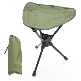 Sgabello da campeggio girevole a 360° in alluminio Oxford