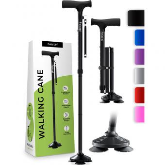 Bastone da passeggio pieghevole Elder T Grips