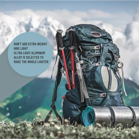 bastoncini da montagna bastoncini da trekking con chiusure rapide regolabili 