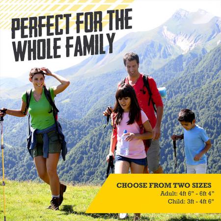 Bastoni da passeggio telescopici leggeri per bambini 