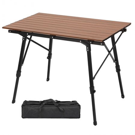Tavolo da spiaggia pieghevole ultraleggero con borsa per il trasporto, tavolo da campeggio per picnic e cucina da viaggio all'aperto