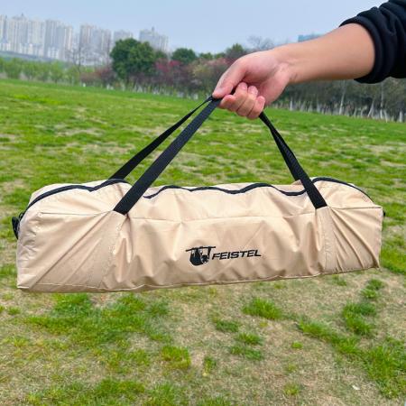 Tenda/telo parasole portatile, robusto e impermeabile, ideale per escursioni, pesca e viaggi all'aperto. Facile da montare.