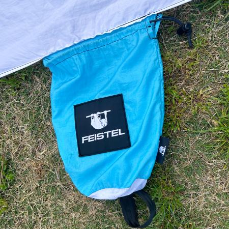 Tappetino da picnic portatile Family Pack 100% nylon, tappetino da campeggio anti-sabbia, compatto, ideale per esterni e spiaggia.