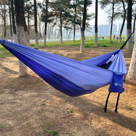 Amaca portatile di alta qualità in nylon e tessuto, impermeabile, ideale per il campeggio. 