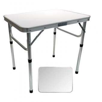 Tavolo pieghevole in alluminio leggero e portatile