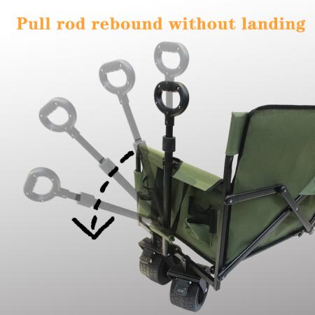 Carrello pieghevole multiuso, robusto, pieghevole, da spiaggia, di grande capacità