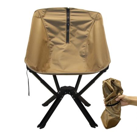 Sedia da campeggio pieghevole ultraleggera in alluminio, portatile, per esterni, da viaggio, con apertura rapida e apertura compatta. 