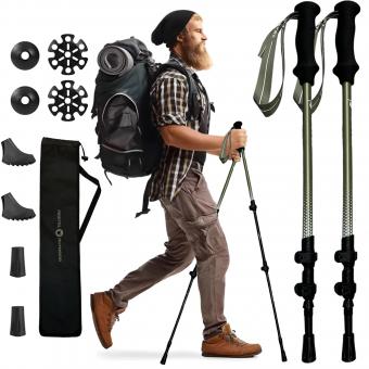 Produttori di bastoncini da trekking telescopici personalizzati in alluminio 7075