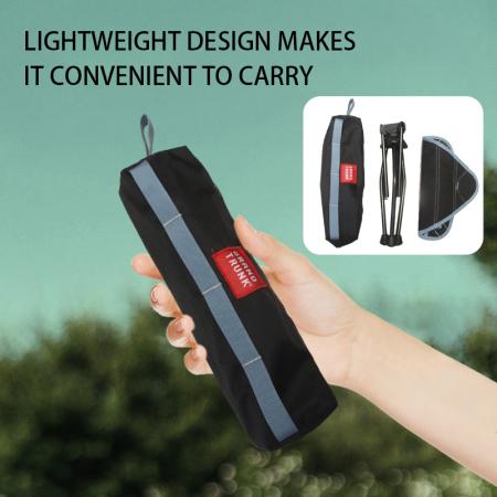 Sedia da campeggio ultraleggera per backpacking ed escursionismo, leggera, compatta e portatile per esterni 
