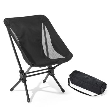 Sedia da campeggio portatile leggera in alluminio e tessuto Oxford per escursioni, facile da montare, sedia pieghevole compatta 