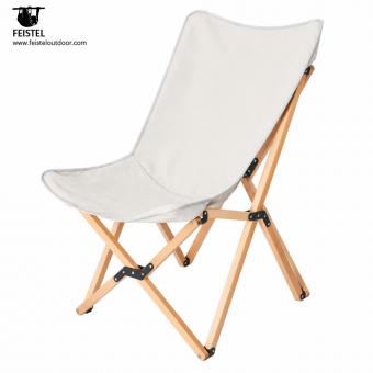 Sedia da campeggio pieghevole in legno