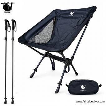 Sedia da campeggio e bastoncino da trekking 2 in 1