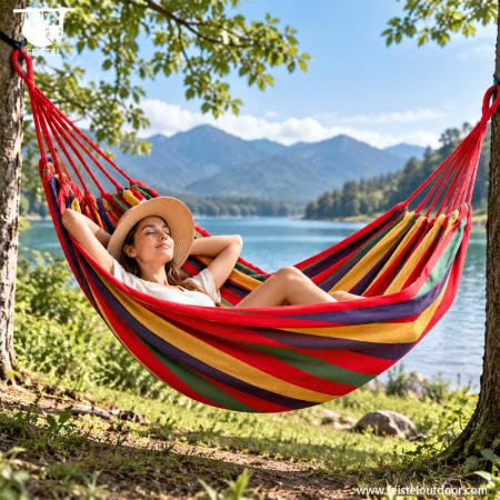 feisetel 2019 venditore amazon 2 persone tutte le stagioni portatile 75D nylon paracadute amaca da campeggio 