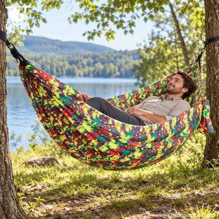 feisetel amaca portatile per paracadute da campeggio da giardino da viaggio in nylon da esterno 