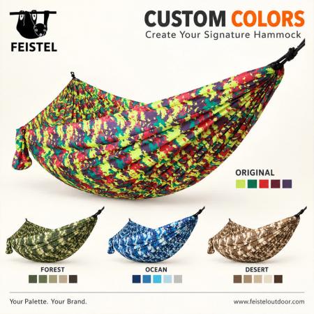 feisetel amaca portatile per paracadute da campeggio da giardino da viaggio in nylon da esterno 
